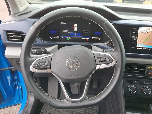 Photo of 2022 Cornflower Blue Volkswagen Taos