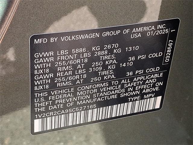Photo of 2025 Avocado Green Pearl Volkswagen Atlas