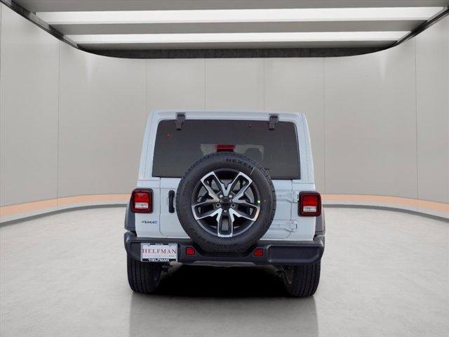 Photo of 2025 Bright White Clearcoat Jeep Wrangler 4xe