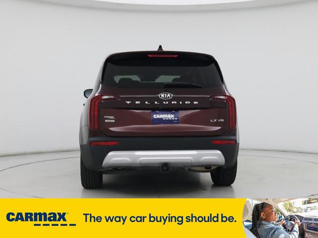 Photo of 2020 Burgundy Kia Telluride