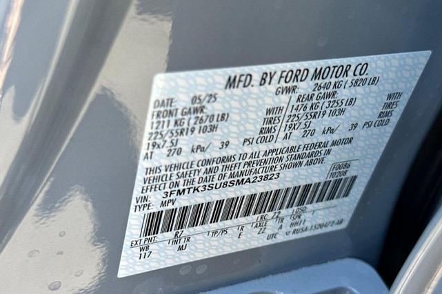 Photo of 2025 Glacier Gray Metallic TriCoat Ford Mustang Mach-E