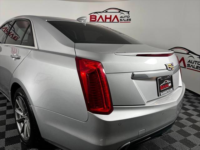 Photo of 2018 Radiant Silver Metallic Cadillac CTS