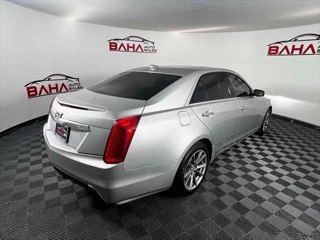 Photo of 2018 Radiant Silver Metallic Cadillac CTS