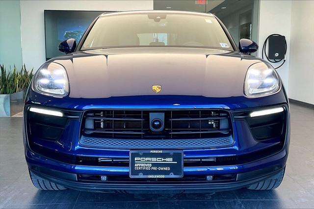 Photo of 2024 Gentian Blue Metallic Porsche Macan