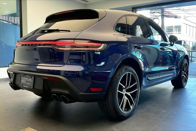 Photo of 2024 Gentian Blue Metallic Porsche Macan