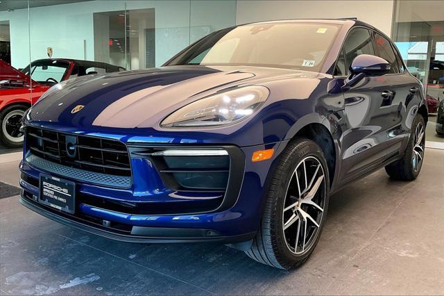 Photo of 2024 Gentian Blue Metallic Porsche Macan
