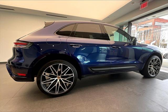 Photo of 2024 Gentian Blue Metallic Porsche Macan
