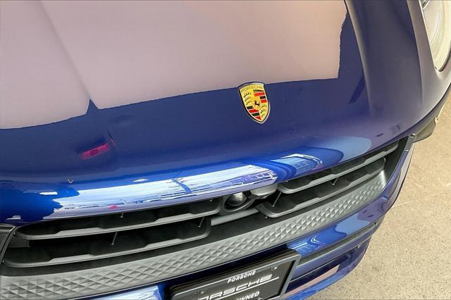 Photo of 2024 Gentian Blue Metallic Porsche Macan