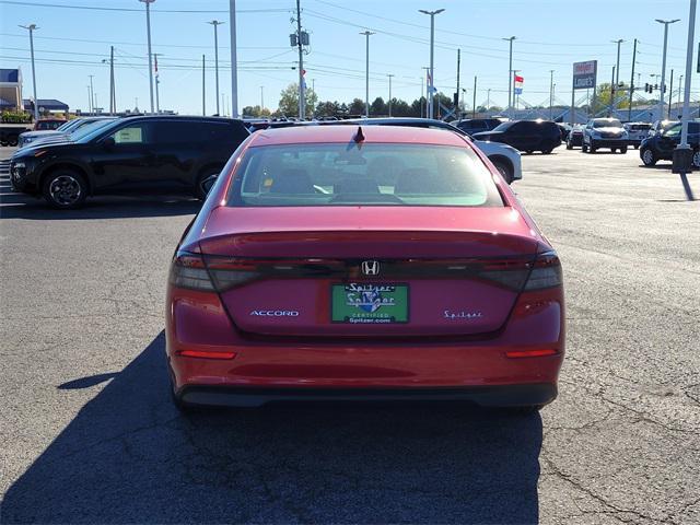 Photo of 2024 Radiant Red Metallic Honda Accord