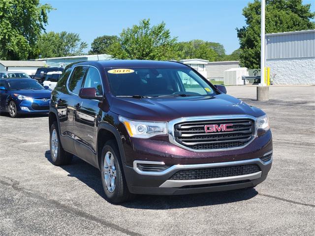 Photo of 2018 Black Cherry Metallic GMC Acadia