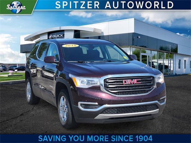 Photo of 2018 Black Cherry Metallic GMC Acadia