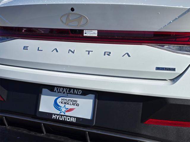 Photo of 2025 Serenity White Hyundai ELANTRA HEV