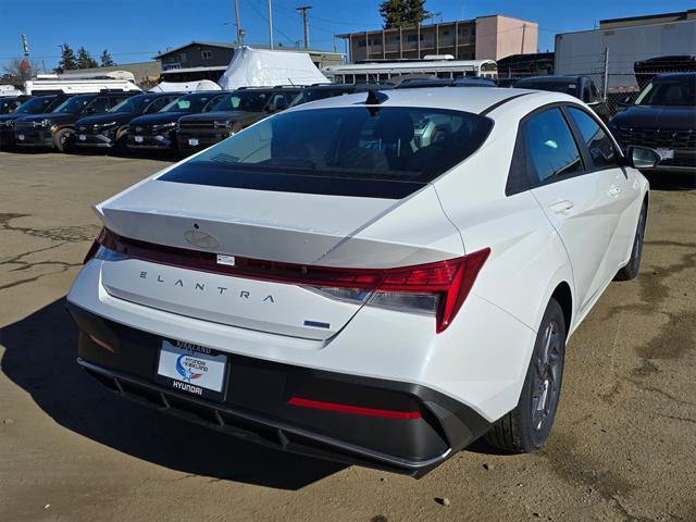Photo of 2025 Serenity White Hyundai ELANTRA HEV