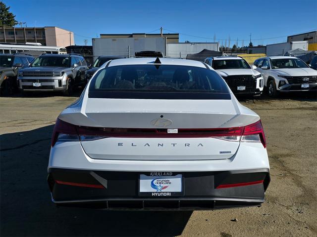 Photo of 2025 Serenity White Hyundai ELANTRA HEV