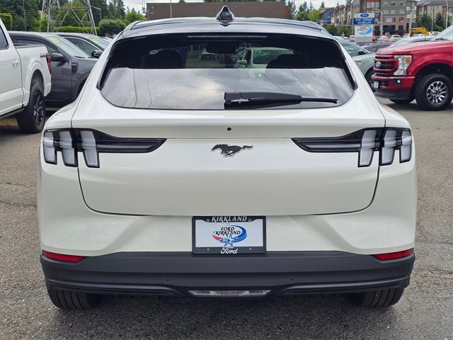 Photo of 2025 Star White Metallic Tri-Coat Ford Mustang Mach-E