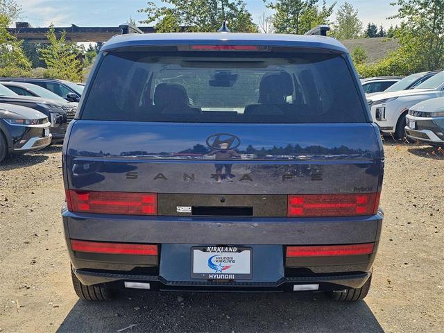 Photo of 2025 Atlantis Blue Hyundai SANTA FE HEV
