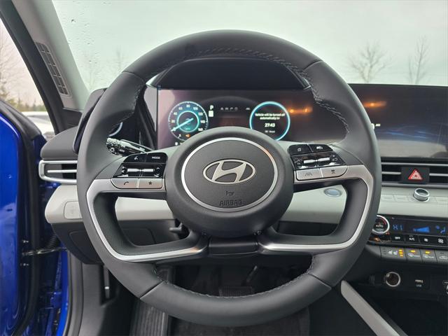 Photo of 2025 Intense Blue Hyundai ELANTRA