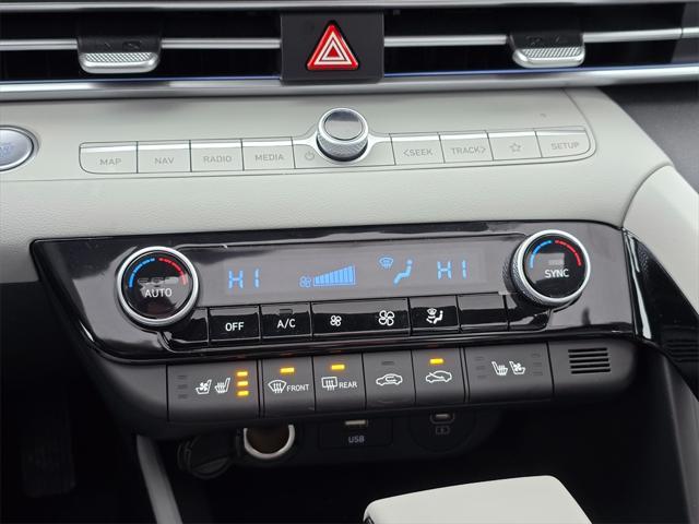 Photo of 2025 Intense Blue Hyundai ELANTRA