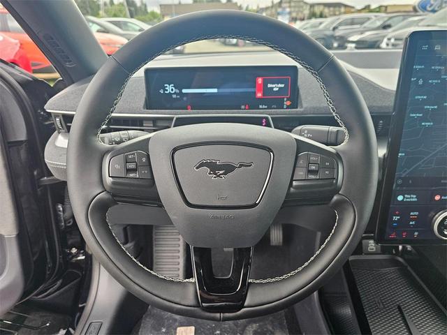 Photo of 2025 Shadow Black Ford Mustang Mach-E