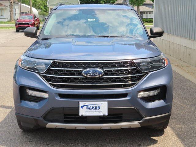 Photo of 2021 Blue Ford Explorer