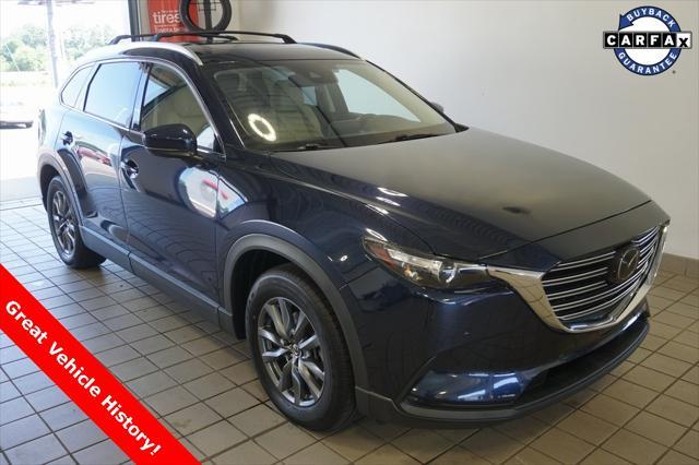 Photo of 2020 Deep Crystal Blue Mica Mazda CX-9