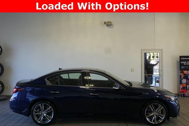 Photo of 2021 Grand Blue INFINITI Q50