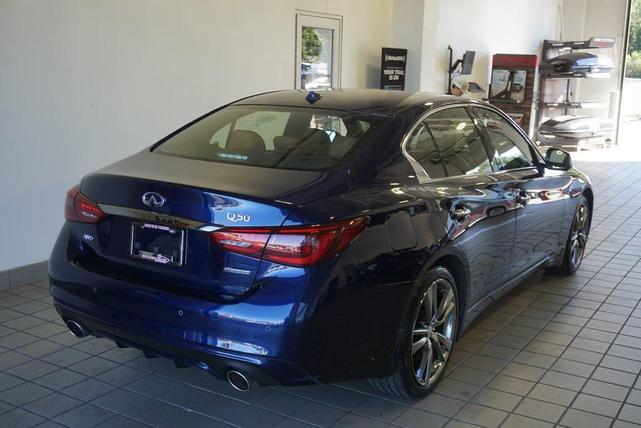 Photo of 2021 Grand Blue INFINITI Q50