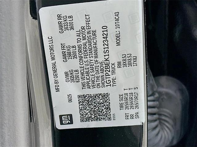 Photo of 2025 Onyx Black GMC Canyon