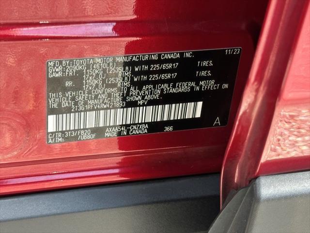Photo of 2024 Pearl Toyota RAV4