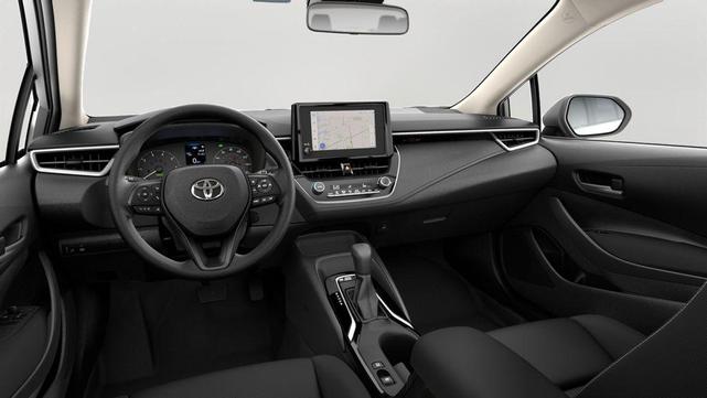 Photo of 2025 Midnight Black Metallic Toyota Corolla Hybrid