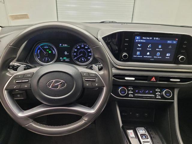 Photo of 2021 Hampton Gray Hyundai SONATA Hybrid