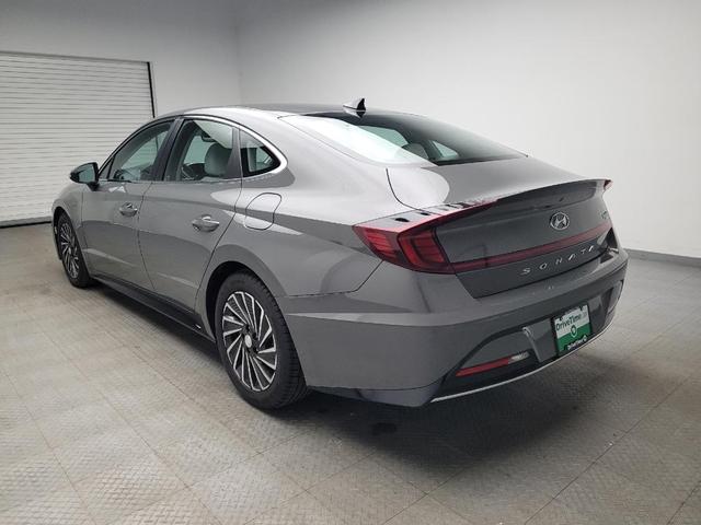 Photo of 2021 Hampton Gray Hyundai SONATA Hybrid