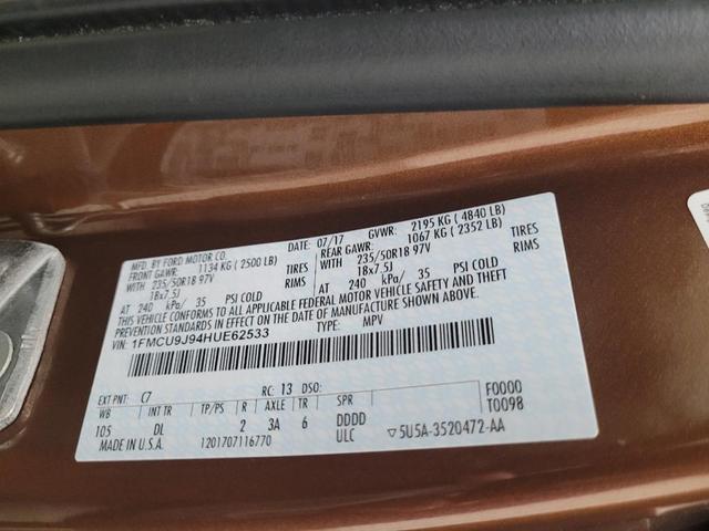 Photo of 2017 Red Ford Escape