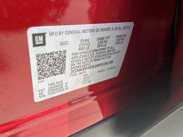 Photo of 2021 Cherry Red Tintcoat Chevrolet Blazer