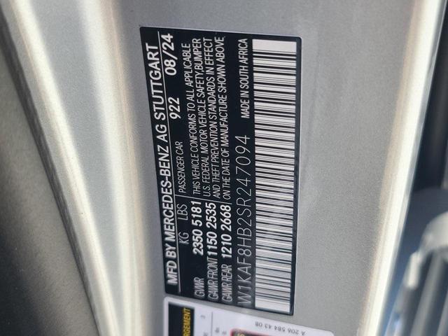 Photo of 2025 Cirrus Silver Metallic Mercedes-Benz AMG C 43