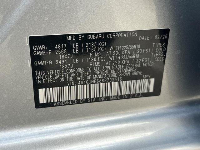 Photo of 2025 Silver Metallic Subaru Crosstrek