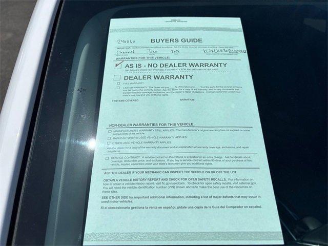 Photo of 2024 Summit White Chevrolet Trax