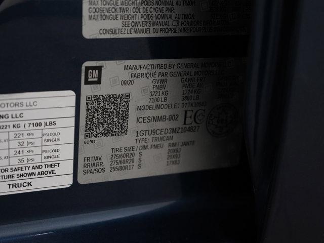 Photo of 2021 Blue GMC Sierra 1500
