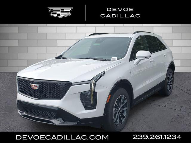 Photo of 2025 Crystal White Tricoat Cadillac XT4