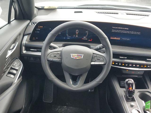 Photo of 2025 Crystal White Tricoat Cadillac XT4