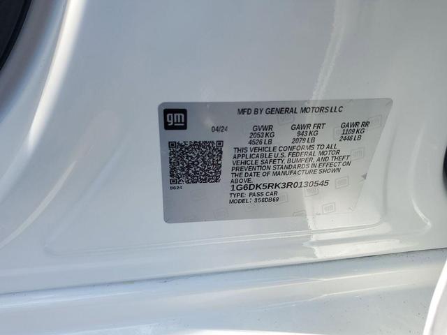 Photo of 2024 Summit White Cadillac CT4