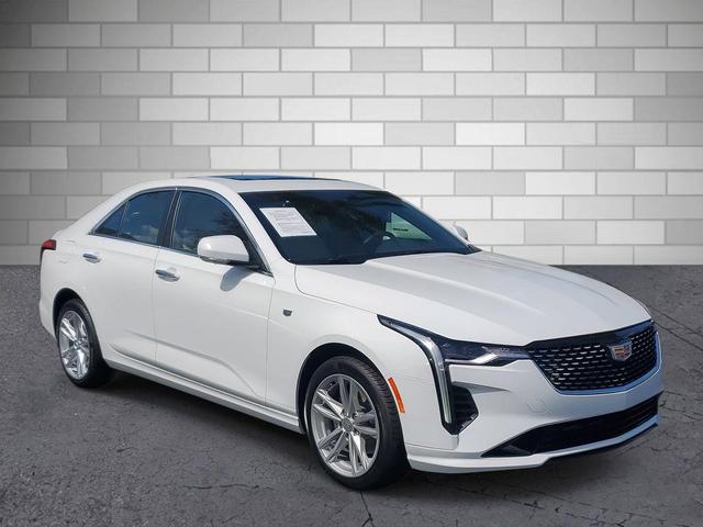 Photo of 2024 Summit White Cadillac CT4
