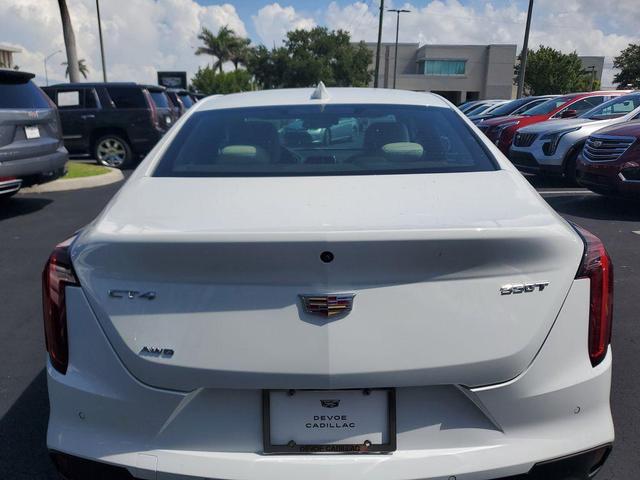 Photo of 2024 Summit White Cadillac CT4
