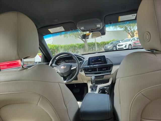 Photo of 2024 Summit White Cadillac CT4