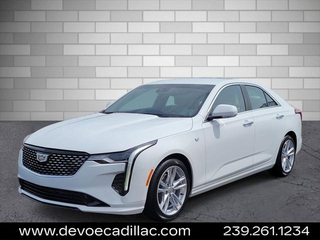 Photo of 2024 Summit White Cadillac CT4