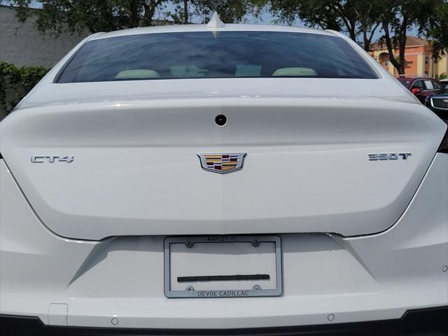 Photo of 2024 Summit White Cadillac CT4