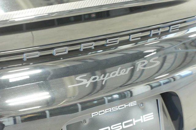 Photo of 2025 Black Porsche 718 Spyder