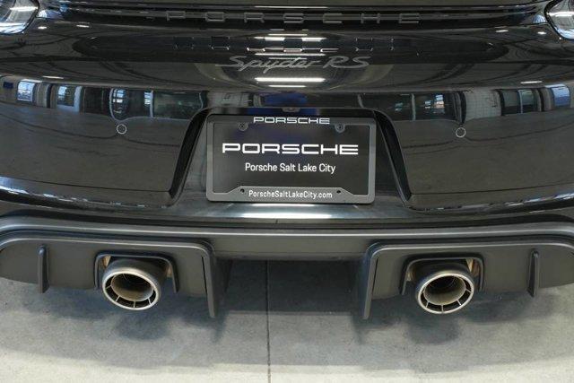 Photo of 2025 Black Porsche 718 Spyder