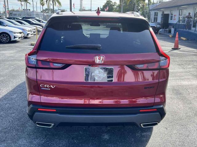 Photo of 2023 Radiant Red Metallic Honda CR-V Hybrid