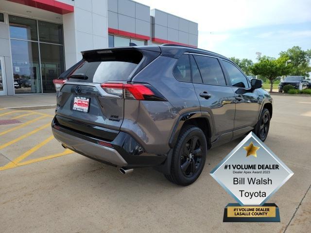 Photo of 2021 Magnetic Gray Metallic/Midnight Black Metallic Toyota RAV4 Hybrid